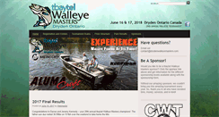 Desktop Screenshot of drydenwalleyemasters.com